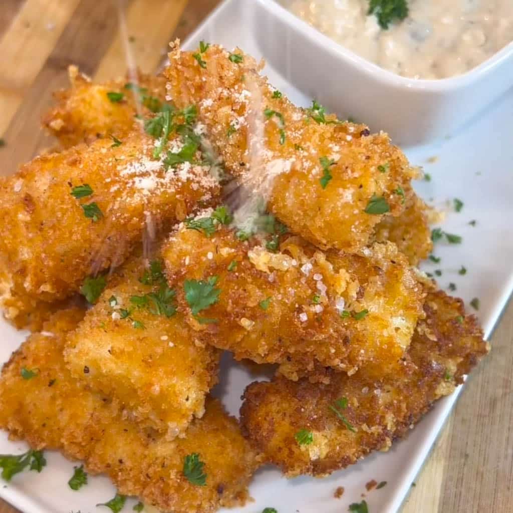 Crispy Homemade Fish Sticks - Kolby Kash