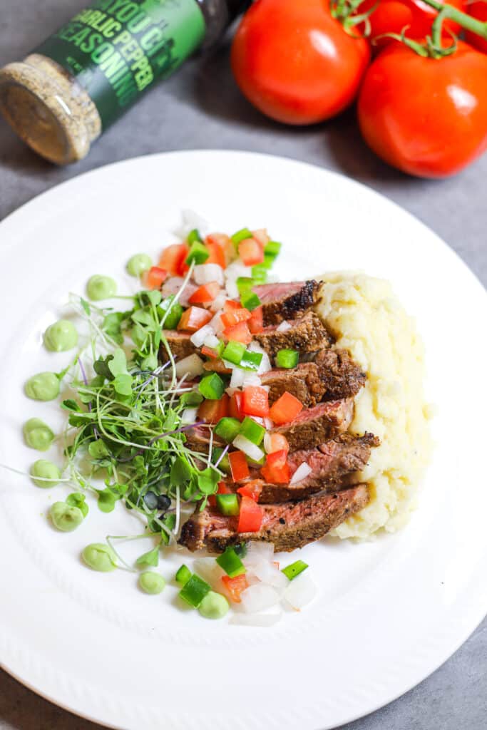 Carne Asada with pico de Gallo  