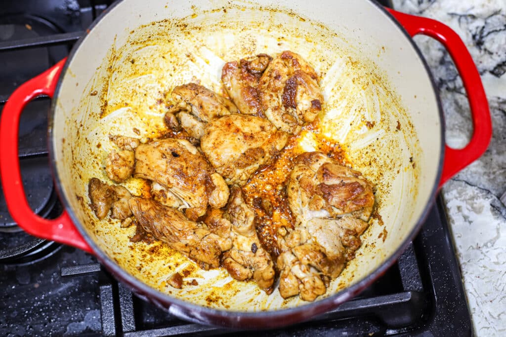 cooking chicken thighs