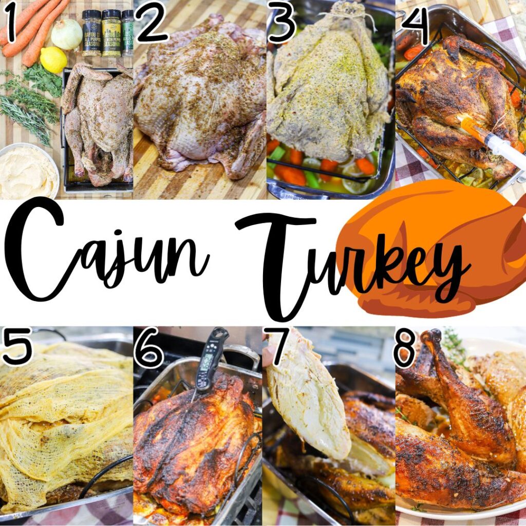 How to make Cajun Roasted Turkey Chef Kolby Kash