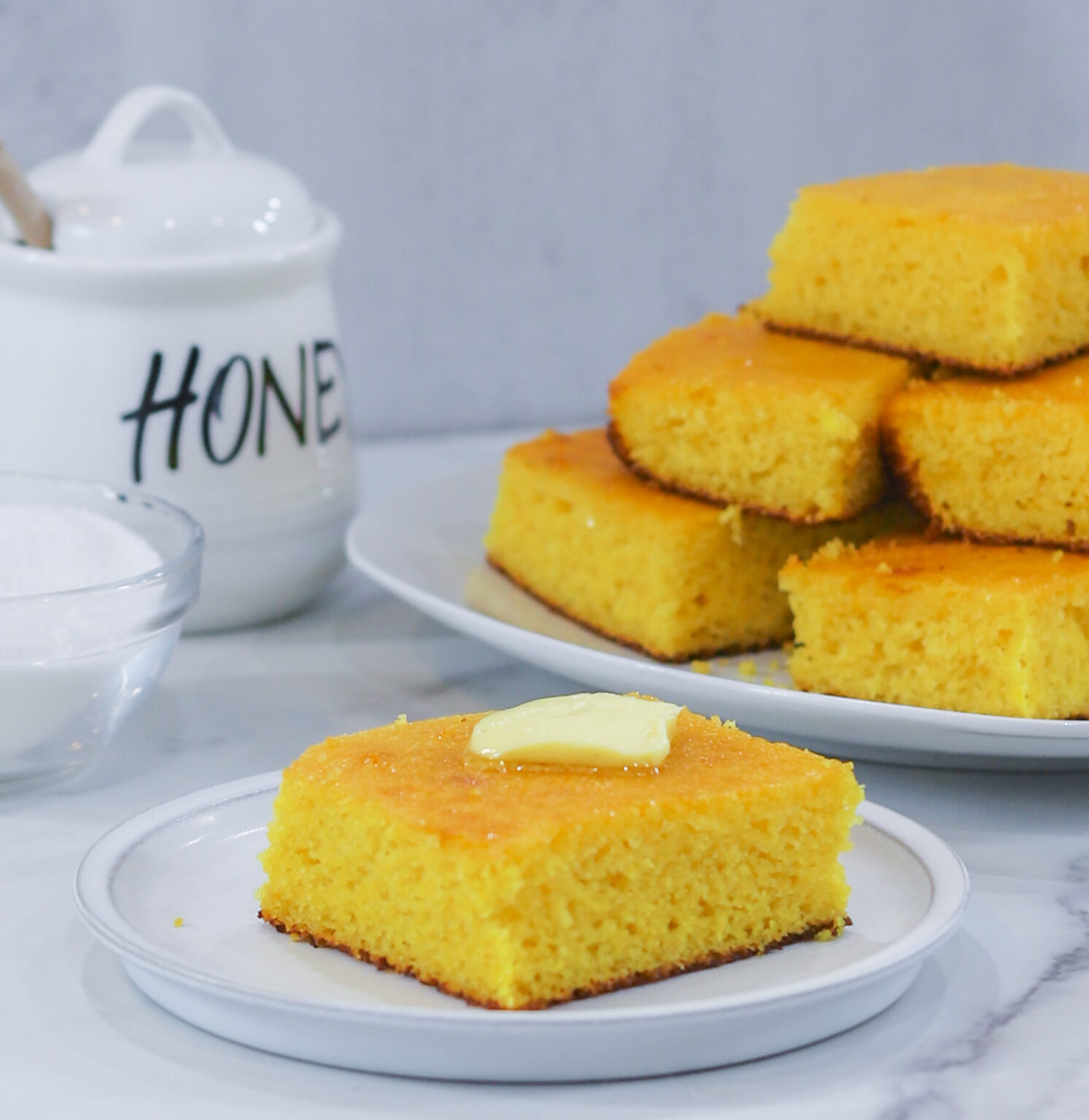 Buttered Cornbread Southern Cornbread Recipe - Kolby Kash