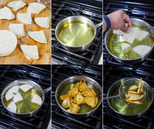 How to make tortilla chips Chef Kolby Kash