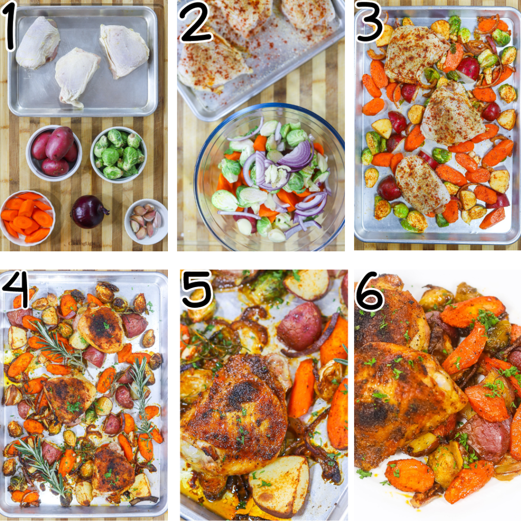 how to make sheet pan chicken and veggies chef Kolby Kash