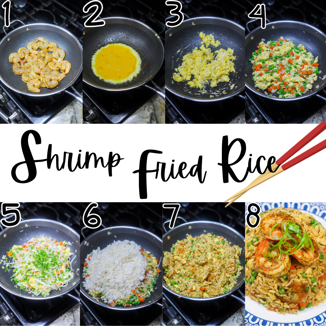 Kobe Rice Shrimp Fried Rice - Kolby Kash