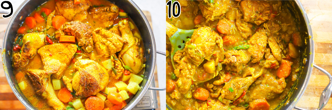 simmer Curry Chicken