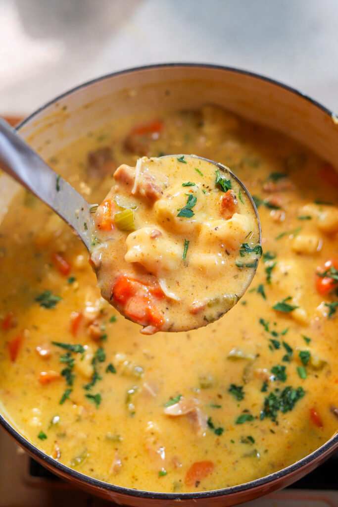 Chicken and dumplings 14