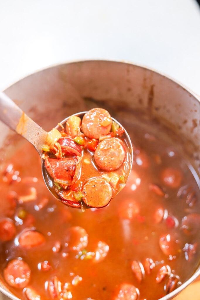 Easy Chicken and sausage gumbo