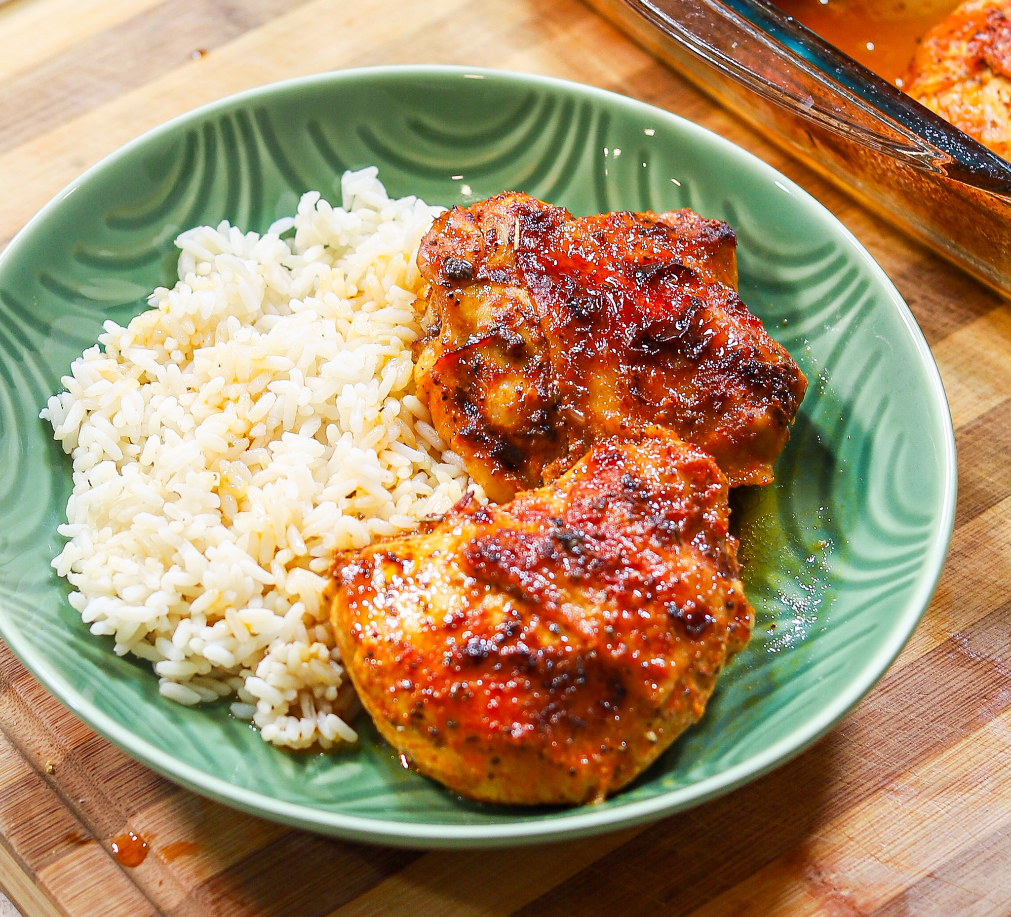 baked lemon garlic chicken