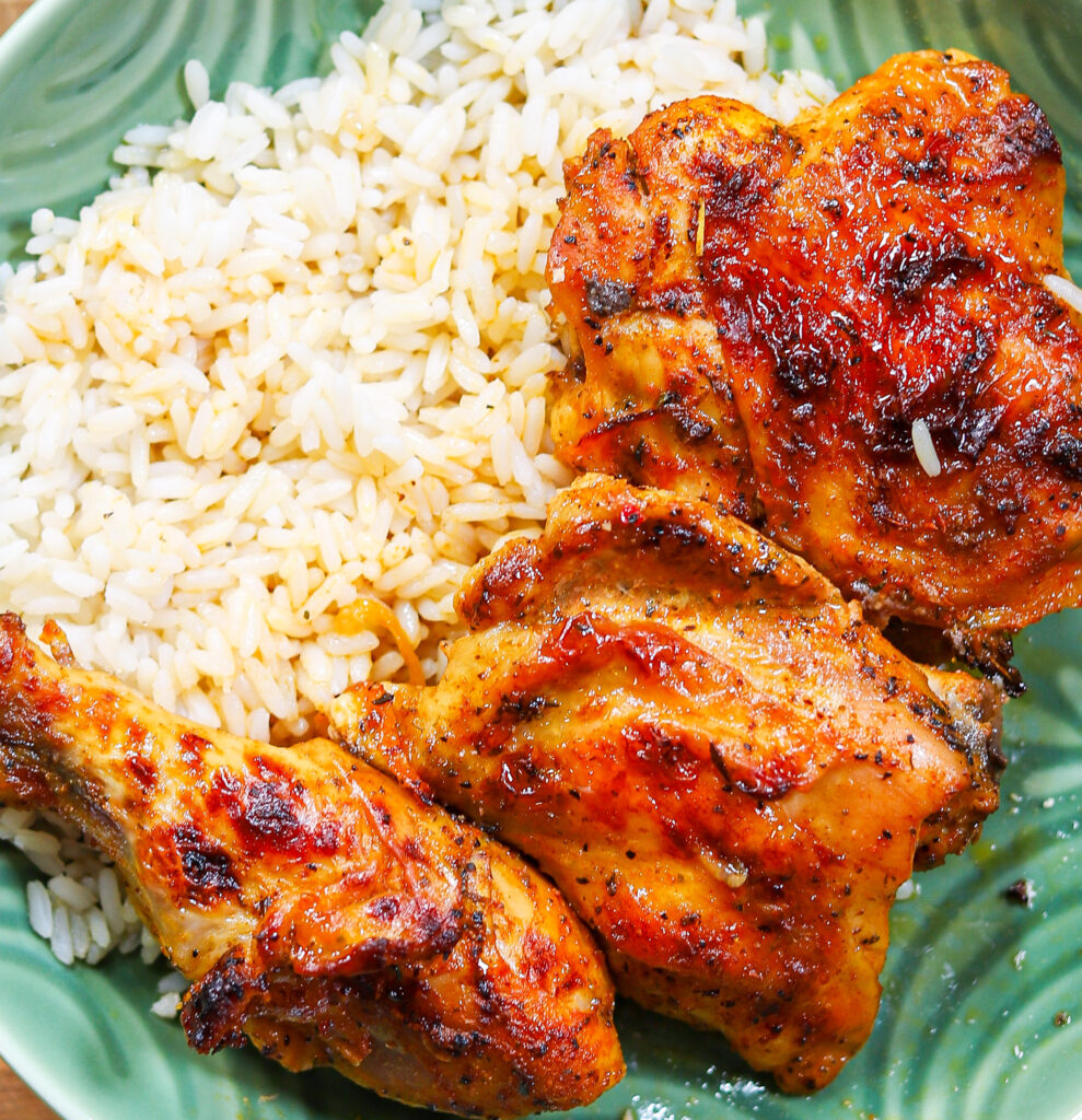 easy baked lemon garlic chicken recipe