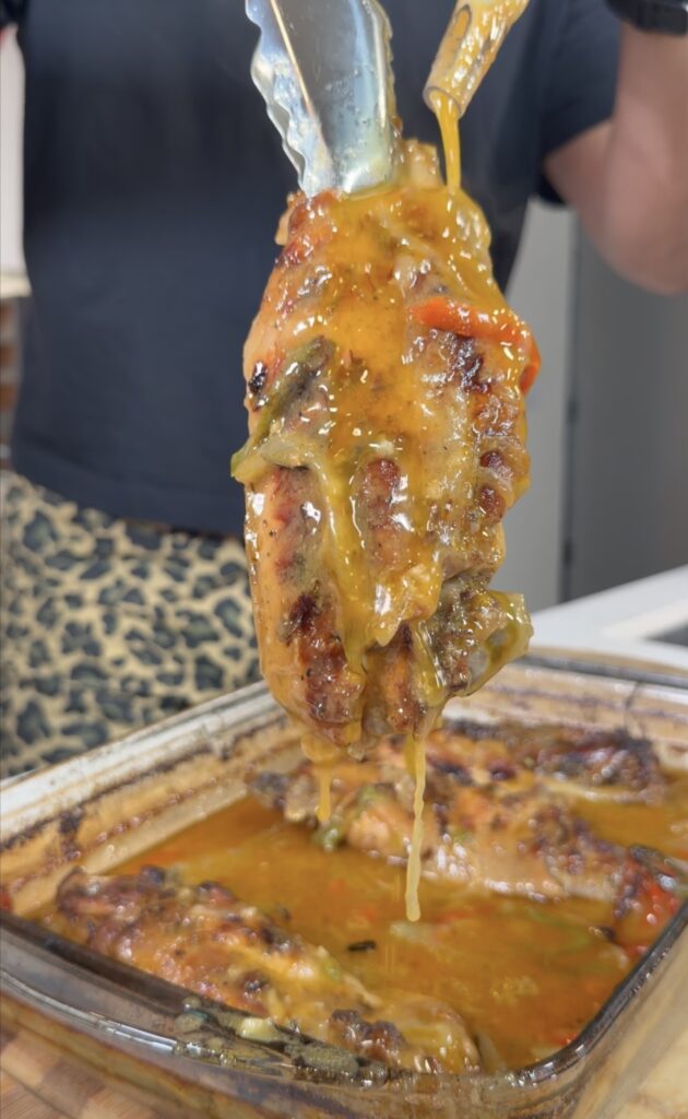 smothered turkey wings