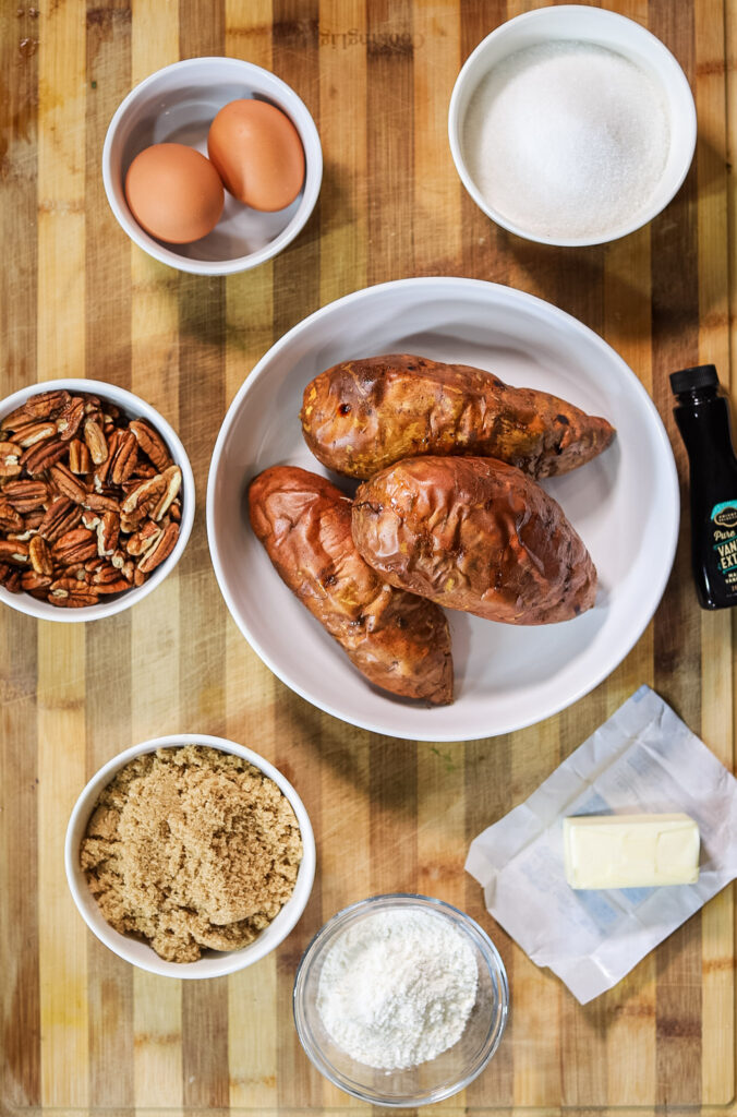 Sweet Potato Casserole Ingredients