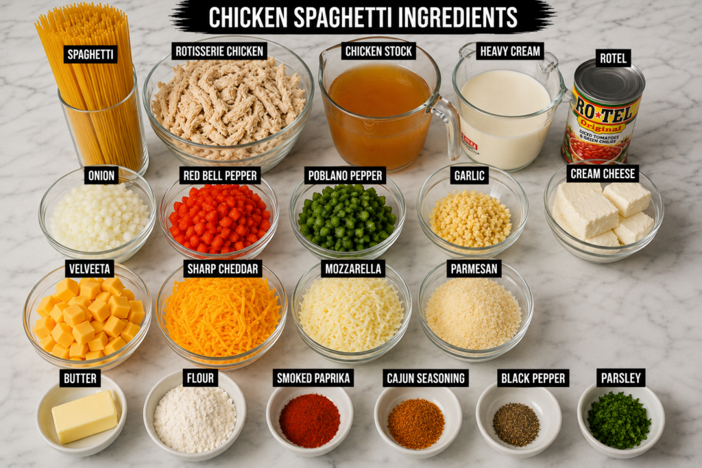 chicken spaghettin ingredients