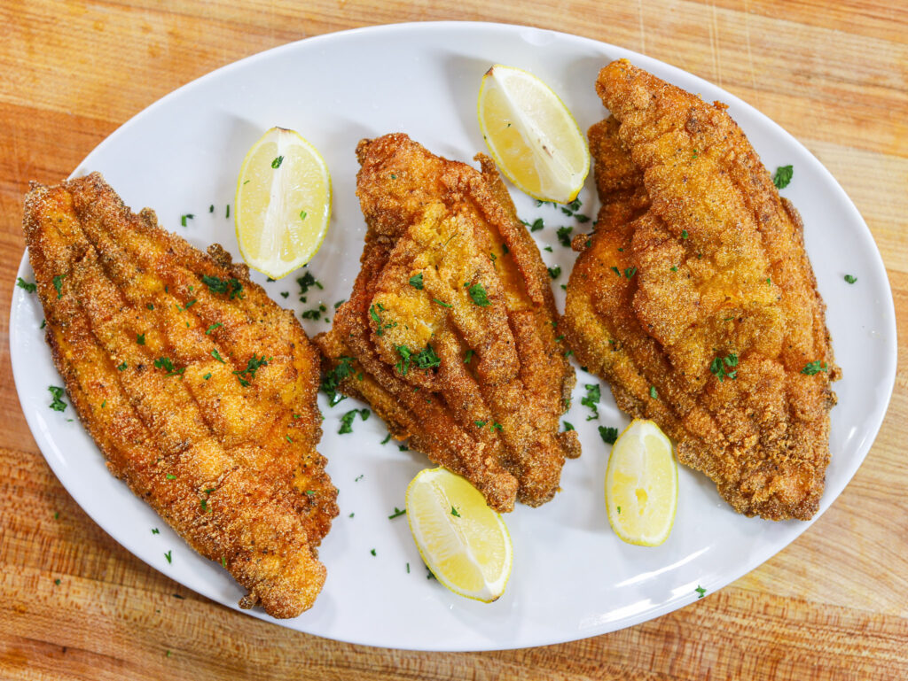 Best Southern fried catfish recipe with crispy cornmeal coating