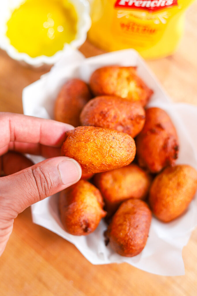 easy homemade mini corn dogs recipe with beef Lit’l Smokies
