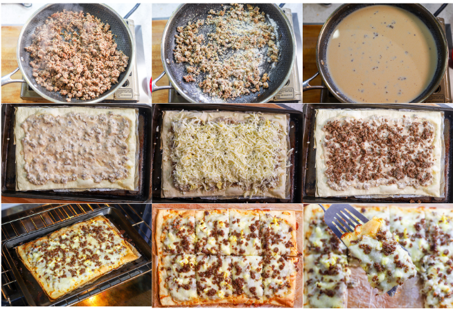 How to make break school breakfast pizza