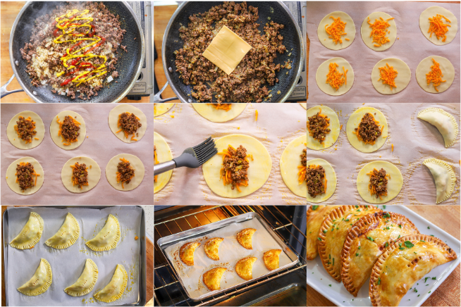 how to make cheeseburger egg rolls